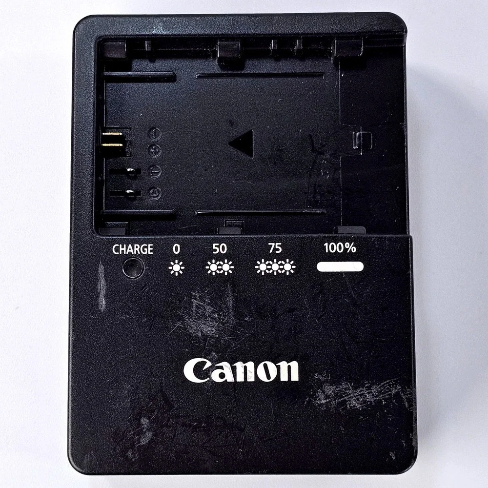 Canon LC-E6 Battery Charger for LP-E6 LP-E6N EOS 5D 6D 7D 60D 70D 80D R5 R6